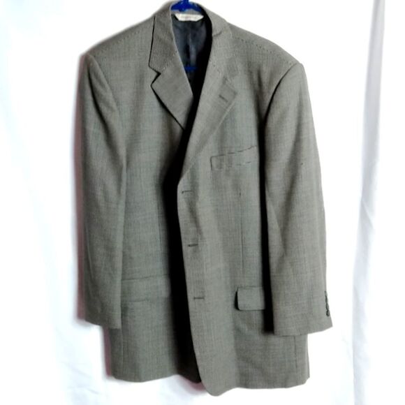 Pronto Uomo worsted wool suit jacket - Picture 1 of 7